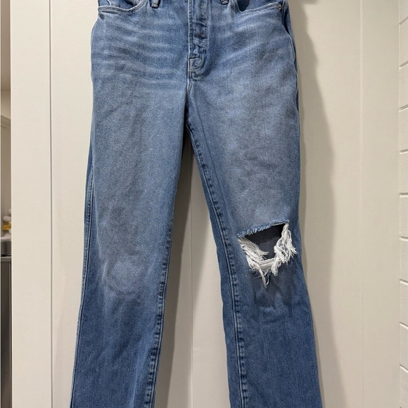 Good American Distressed Denim Jeans - Picture 3 of 6